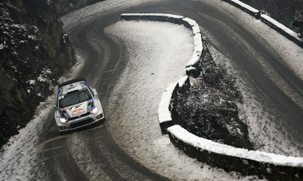 Ogier-Ingrassia-Polo-WRC-al-Rally-di-Montecarlo