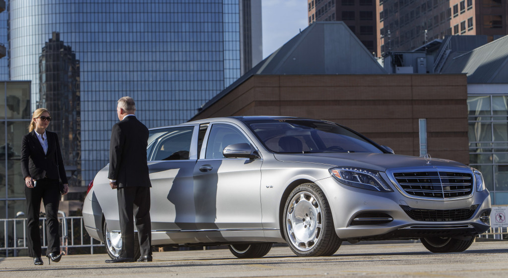 Mercedes-Maybach S 600 and S-Class Model Range pressdrive Santa Barbara 2015 , S600 Designo Magno Allanite Grey, Exclusive Nappa Leather black/black