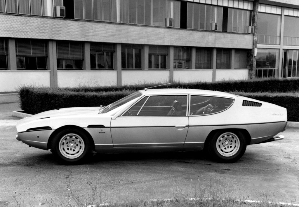 foto storiche bn Lamborghini Espada