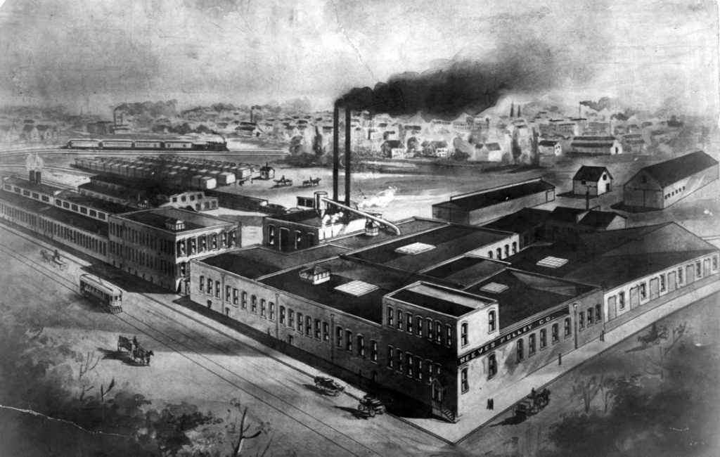 La Reeves Pulley Company a Columbus, Indiana (1890-1912)