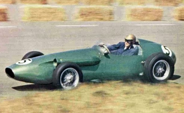 1959, Carroll Shelby alla guida della DBR4
