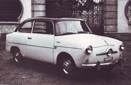  Fiat 600 Coupé 2 porte Accossato, 1956 