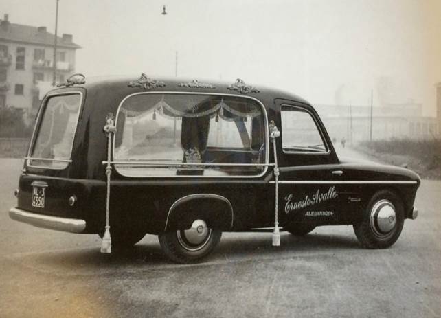 Fiat 1900 carro funebre Accossato, 1953