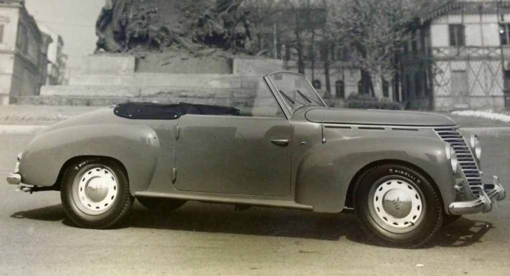 Fiat 1100 E "Stella Alpina" Spider, 1949